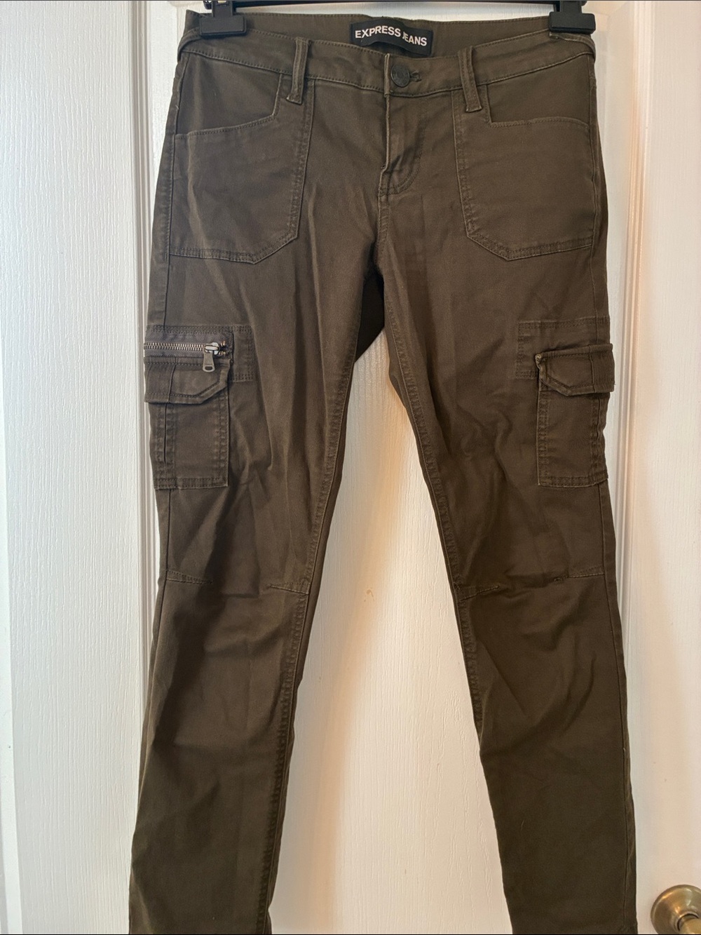 Express women’s Olive Cargo Pants